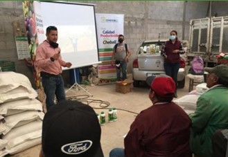 Pláticas al manejo del cultivo